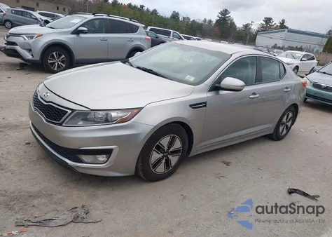 2013 Kia Optima Hybrid Lx z USA, uszkodzony, nr VIN KNAGM4AD3D5048982